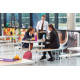 Fast Fold Rectangular Bench - 10 Tables & 20 Benches